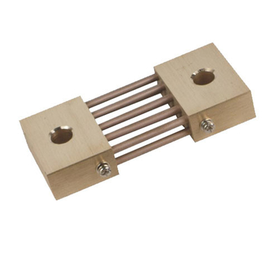 Ampere Dc Shunt Meter Brass Material Precision Grade 0.25%  0.5%
